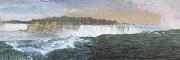 Frederic E.Church The Great Fall,Niagara painting